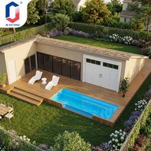 Ready Made Plug and <b>Play</b> Swimming Pool Above Ground Acrylic Pool with Water Filtration System for Home Garden Hotel - Product Image 3