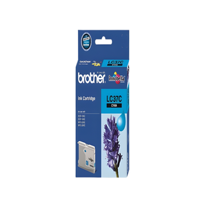 Brother LC37 Cyan <b>for</b> <b>Ink</b> Cartridge with Chip Black Colored - Product Image 1