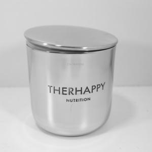 ภาชนะใส่เทียนขวดโลหะสเตนเลสเปล่าพร้อมฝาปิดสำหรับผู้ถือเทียนสินค้าหัตถกรรมโลหะโลโก้ที่กำหนดเองได้ - Product Image 2