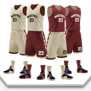 Conjunto de Uniforme de Baloncesto Profesional, Jersey y Pantalones Cortos Personalizados para Equipo, Ropa Deportiva Atlética, Absorbe la Humedad, UPF 50, Elástico en Cuatro Direcciones - Product Image 3