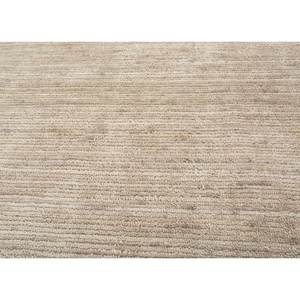 พรมขนสัตว์ทำมือขนาดใหญ่ สีเบจและสีน้ำตาล ลายเส้นสี่เหลี่ยมผืนผ้า ขนาด 9x12 ฟุต สำหรับห้องโถงหรือห้องนั่งเล่น-Hwl-201 - Product Image 3