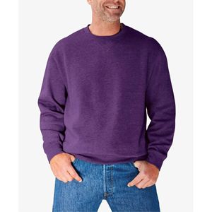 Sudadera de cuello redondo azul marino para hombre al por mayor, Jersey de algodón 100% para todas las estaciones, tejido polar transpirable, diseño estampado de invierno - Product Image 1