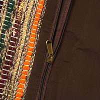 Pochette de luxe faite à la main pour femmes design brodé 100% Viscose Chindi pochette pour femmes pour la vente à l'exportation