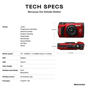 4K <b>Video</b> & 20MP Photo Waterproof Underwater <b>Digital</b> <b>Camera</b> 4X Optical Zoom Shockproof & Dustproof Compact Design for Snorkeling - Product Image 5