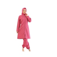 Nouveau maillot de bain modeste et écologique à séchage rapide en Spandex/Nylon pour femmes musulmanes, confortable, à manches longues, Hijab Burka, couvrant entièrement le corps, sportif