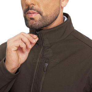 Chaqueta de Golf de Invierno para Hombre, Cuello Alto, Logotipo Frontal, Forro Suave para Mayor Comodidad, Uso en Exteriores - Product Image 3