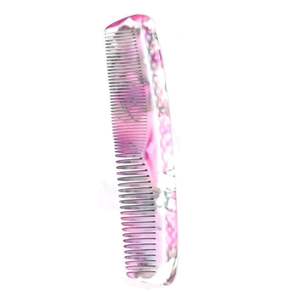 Lot de 1 peigne à cheveux en plastique multicolore et multi-imprimé (unisexe), léger et facile à transporter - Product Image 1