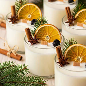 AIKUN Handmade Scented <b>Candle</b> with Natural Soy Wax Clean Burning Aromatherapy <b>Candle</b> for Holiday Diwali Bedroom Living Room Spa - Product Image 1