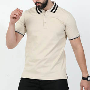 Cotton Jersey Material Hot Selling Best Designed <b>Men</b> Polo T <b>Shirt</b> Solid Design Customized Logo Printed <b>Men</b> Polo <b>Shirt</b> - Product Image 3