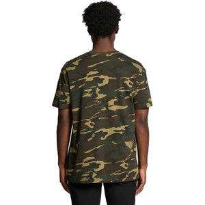 Men's <b>Animal</b> <b>Pattern</b> Short Sleeve T-Shirt Loose Fit O-Neck Hip Hop Style 100% Cotton Jersey Fabric Eco-Friendly 200g - Product Image 2