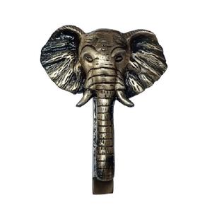 Aldaba de puerta de anillo duradero asequible de Metal de alta calidad elegante para puerta de casa y oficina Metal de hierro revestido negro - Product Image 4