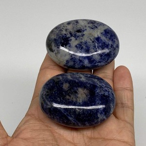 Piedra de Palma de cristal de sodalita de diseño único para curación de Chakras o Reiki y crecimiento espiritual disponible a un precio razonable - Product Image 2