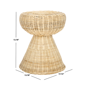 ราคาโรงงานขายส่ง โต๊ะข้างโซฟาหวายงานฝีมือ ดีไซน์หรูหรา เป็นมิตรกับสิ่งแวดล้อม ทนทาน เฟอร์นิเจอร์ห้องนั่งเล่น สไตล์มินิมอล เวียดนาม - Product Image 2