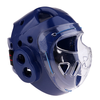 Taekwondo Arts Martiaux Couvre-chef Visage Couvert Trempage Protecteur Facial Garde