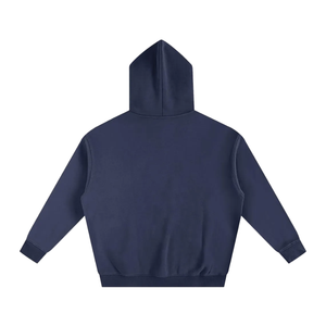 <b>Navy</b> <b>Blue</b> Pullover <b>Hoodie</b> Premium Cotton Fleece Plain Blank Hooded Sweatshirt Unisex Winter Casual Streetwear <b>Hoodie</b> Wholesale - Product Image 2