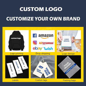 Sweat Jogger pantalones apilados conjunto de chándal personalizado Puff estampado Crop Top Sudadera con capucha Flare pantalones de chándal 100% algodón secado rápido hombres - Product Image 3