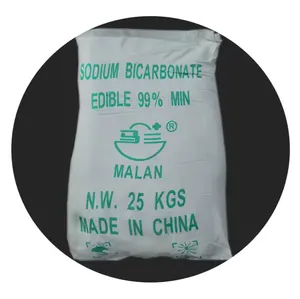 Embalagem OEM aceita bicarbonato de sódio em pó branco produto comestível preço Nahco3