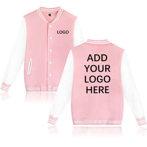 Chaqueta Bomber Varsity de Lona Personalizada al por Mayor para Hombre, de Manga Larga, con Logotipo Frontal - Product Image 5