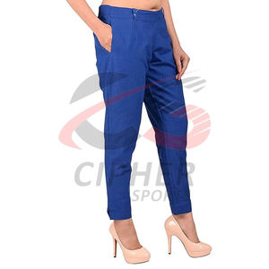 Meilleure vente Tendance personnalisé à la mode décontracté Slim dames pantalon grande taille respirant décontracté femmes pantalon - Product Image 3