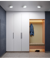 Downlight LED moderne à éclairage latéral Profil en aluminium mince de 3cm pour éclairage de lavage de mur sans soudure au plafond
