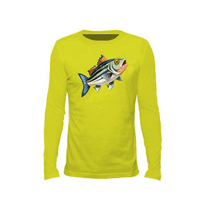 2025 moda UPF 50 + de secado rápido de manga larga de verano camisas de rendimiento de pesca para hombres estampado personalizado que absorbe la humedad de talla grande - Product Image 4