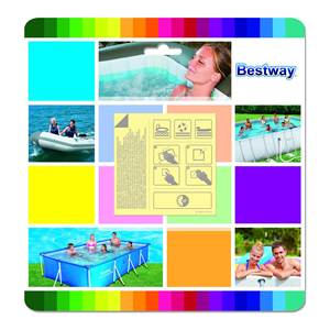 10 pièces pour Bestway, 10 pièces de patchs de réparation pour piscine sous-marine 62091 4 pour piscine - Product Image 1