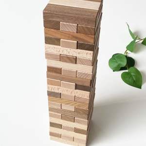 Tour de blocs en bois d'extérieur, fabrication soignée, vente en gros, offres en gros - Product Image 2