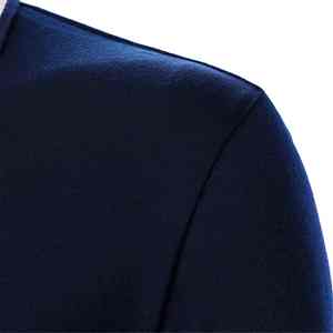 Camisas Polo para hombre, venta al por mayor, moda informal, tela de LICRA de poliéster transpirable de secado rápido diseñada para uniformes de entrenamiento deportivo de EE. UU. - Product Image 5