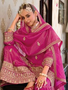 Shimar à la mode avec broderie Salwar costume femme fabricant de mode de Surat au prix de gros - Product Image 2