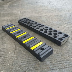 Protector de Pared de Seguridad Wesure, 980x200x85mm, de Goma, Negro y Amarillo, Resistente, Confiable, Altamente Visible, para Garaje, Estacionamiento y Carreteras - Product Image 3
