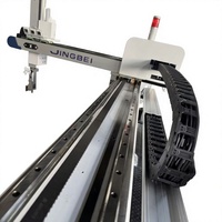 Robot Pengambil Produk Mesin Cetak Injeksi Plastik Industri dengan Lengan Robot Injeksi Horizontal Servo 3 Axis