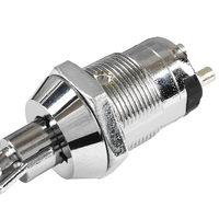 Micro-interrupteur électronique ABA, serrure en alliage de zinc chromé, grade 2 ANSI, 2 clés, boîtier de contrôle de sécurité renforcé, personnalisable TW