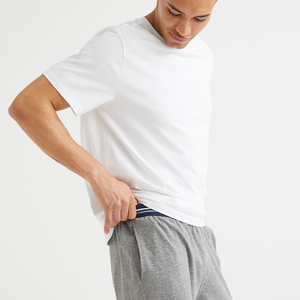 Short d'entraînement sportif pour hommes sur mesure OEM pantalon d'entraînement décontracté en coton Logo personnalisé solide vente en gros à bas prix taille 6XL - Product Image 3