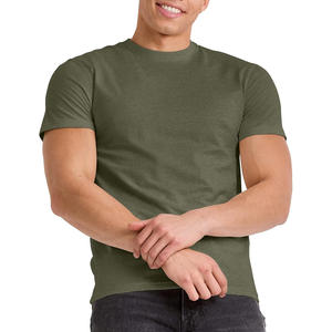 Camisetas Personalizadas al por Mayor para Hombre, Cómodas, de Excelente Calidad, Mezcla de Algodón y Elastano, Diseño Geométrico, Estilo Casual - Product Image 2