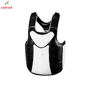 Protection de Poitrine en Cuir Personnalisée avec Logo pour Hommes, Haute Qualité, Légère, Écologique, Entraînement de MMA et de Boxe - Product Image 2