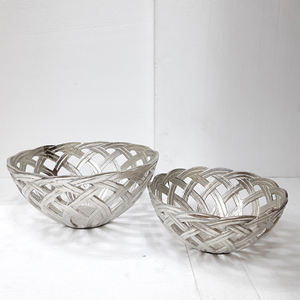 Bol décoratif de luxe en métal artisanal au design corail, bol de luxe en métal de créateur, bol à fruits en gros pour la décoration de la maison et de la salle à manger - Product Image 1