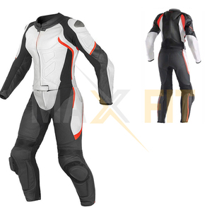 Combinaison de moto de course en cuir pour hommes de qualité supérieure, conception supérieure personnalisée, vêtements de sport respirants et imperméables de haute qualité, grande taille - Product Image 3