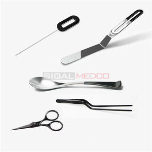 Juego de Utensilios de Cocina de Acero Inoxidable Alemán de 4 Piezas, Aptos para Lavavajillas, Tenedores, Cucharas, Espumadera, Aptos para Horno de Microondas - Product Image 4