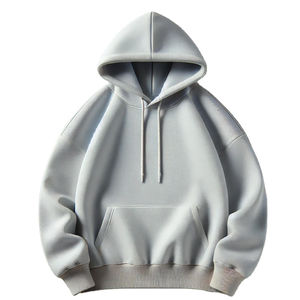 Streetwear personnalisé femmes hommes 500 gsm poids lourd surdimensionné blanc rose lavage à l'acide Vintage déchiré trou en détresse sweats à capuche zippés - Product Image 4