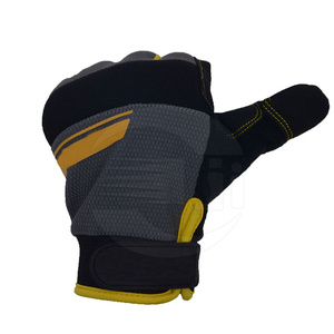 Gants de mécanicien tendance, très vendus, anti-boulochage, anti-rétrécissement, respirants, antidérapants, en cuir synthétique sans silicone, haute qualité - Product Image 3