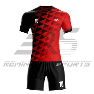 ชุดฟุตบอลแบบกำหนดเองแห้งเร็วชุดฟุตบอลระบายอากาศ - Product Image 3