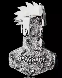 Premium Quality 3A Large Joker Cartoon Pendant CZ Hop Hip Iced <b>Simulated</b> <b>Diamond</b> Customized Gift Available at Affordable Price - Product Image 5