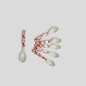 Vente en gros de vaisselle en mélamine durable cuillère réutilisable avec logo personnalisé Vente en gros de mélamine multicolore et multi-modèles - Product Image 3