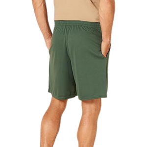 Short de jogging en coton et polyester pour hommes, short de course à pied à taille élastique et design personnalisé - Product Image 3