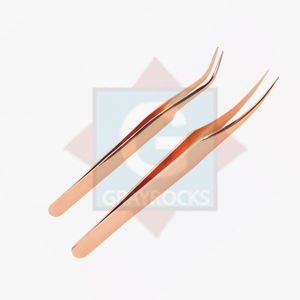 ชุดแหนบสำหรับต่อขนตาทำจากสเตนเลสสตีลคุณภาพสูงแหนบสำหรับต่อขนตาแบบปรับสีได้ตามต้องการ - Product Image 2