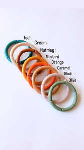 Designer à la mode été sculpté multicolore acrylique bambou perle Bracelet maigre Tube bracelets perle diamant pierre mode bracelets - Product Image 3