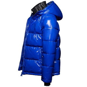 ¡Novedad de 2026! Chaqueta acolchada de burbujas impermeable de invierno con cuello levantado personalizada para hombre al por mayor, chaqueta acolchada personalizada para exteriores para hombre - Product Image 3