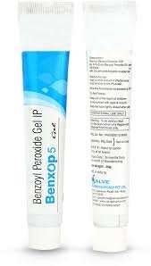 Vente en gros de gel crème pour le traitement de l'acné à base de peroxyde de benzoyle de marque générique Benxop, 5%, tube de 20 g - Product Image 2