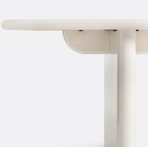 <span class=keywords><strong>Table</strong></span> à manger rectangulaire contemporaine brillante 8 places en MDF avec peinture blanche <span class=keywords><strong>haute</strong></span> brillance pour salle à manger cuisine - Product Image 5