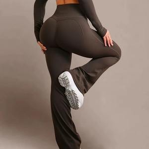 <b>Women</b> <b>Legging</b> with Built-in <b>Shorts</b> Stretch High Waist Pants Yoga Fitness Wear - Product Image 3